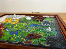 BOTW Hyrule map with frame