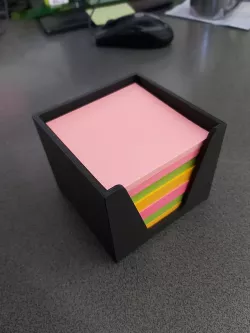 Box for Postit-scribbling-block