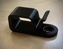 Cable clip for optical table mount with M6 or 1/4-20 screws