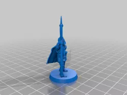 Caped Halberdier 28mm