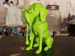 Cartoon Great Dane