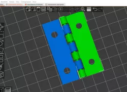 cerniera parametrica modificabile / parametrics hinge
