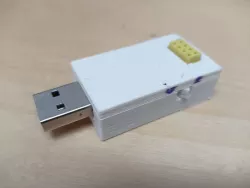 CH340 USB ESP01 programmer with switch