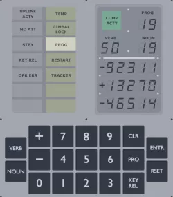 DSKY - Apollo 11 On Board Computer