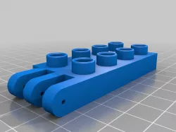 Duplo compatible hinge