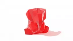 Elephant low poly