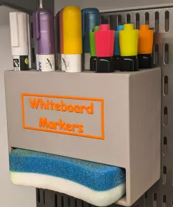 Elfa Pegboard Marker Holder