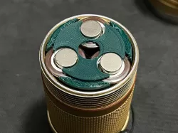 Emisar D18 Spacer for flat top batteries