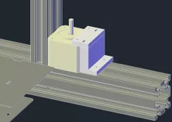 Ender 3 Pro Z Motor XY Alignment Bracket
