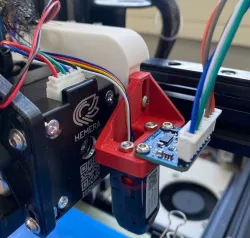 Ender 3 v2 Hemera Mount + CR Touch Adapter + ADXL345