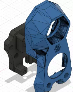 Ender3 (V1) Voron Stealthburner toolhead adapter