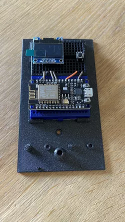 ESP8266+ oled - testing module