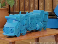 Factorio Locomotive model