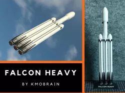 FALCON HEAVY (Multiparts) 1:200