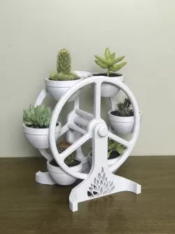 Ferris Wheel Plant Stand