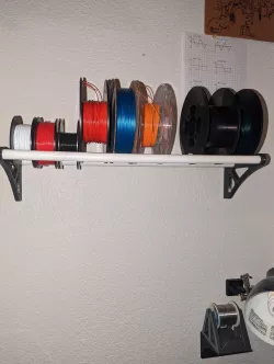 Filament reel holder