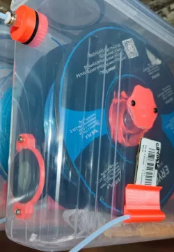 Filamentbox bowden endcap and descriptionholder