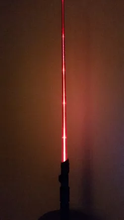 Flashlight mod for the Collapsing Sith Lightsaber
