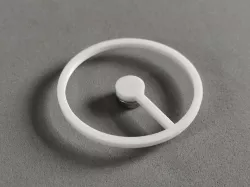 Floating ring extruder visualizer