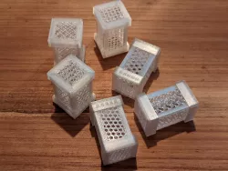 Foldable Desiccant Box - Infill Pattern Remix