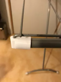  folding hinge cap laundry drying rack