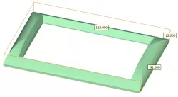 Frame for 100x70