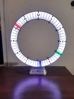 Giant LED clock