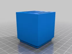 Gridfinity compatible ruler holder