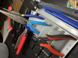 Gridfinity Nippers + Strippers + Pliers Racks