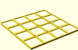 Gridfinity Thin base with magnets