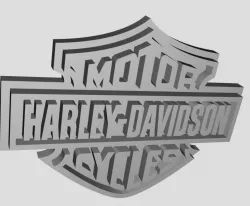 Harley Davidson Plaque