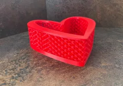 Heart Bowl Gyroid - Herz Schüssel Gyroid