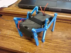 Hex-A-Bot dual drive walking base