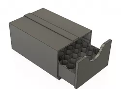 Hex Bit Storage Box for 1/4" Hex Bits