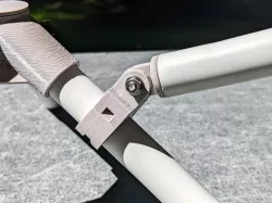 Hinge for PVC pipe