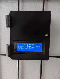 Hinged Locking Electronics Enclosure