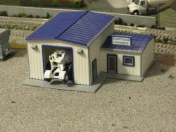 HO Scale NEW Concrete Plant Garage and Office
