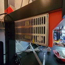 Horizontal PSU mount for Prusa i3 mk3/S LACK enclosure
