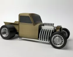 HOT ROD / RAT ROD - Fully 3D printable