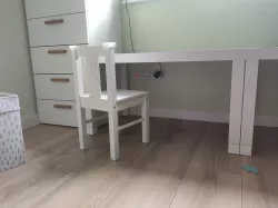 Ikea "Lack" leg extension