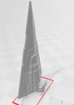 Imperial Star Destroyer - Re Remix High Detail