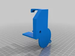 Improvised support for layer fan on a BMG direct drive machine with a MK3 hotend