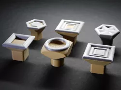 Knobs and handles for doors and drawers