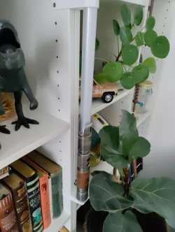 Lightsaber holder (fitted for IKEA shelf)
