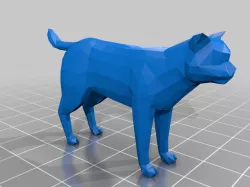 Low poly cat