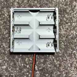 Magnetic Battery Box 3xAA