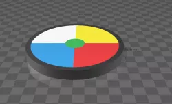 Medicine Wheel Coaster