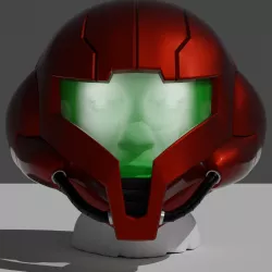 Metroid helmet