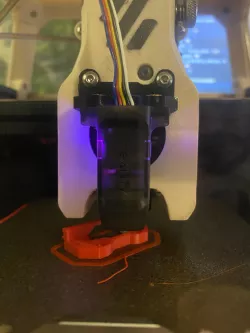 Mini-Afterburner CR-Touch Mount. [Afterburner Dong]