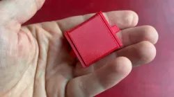 Mini MicroSD Card Case with ejector